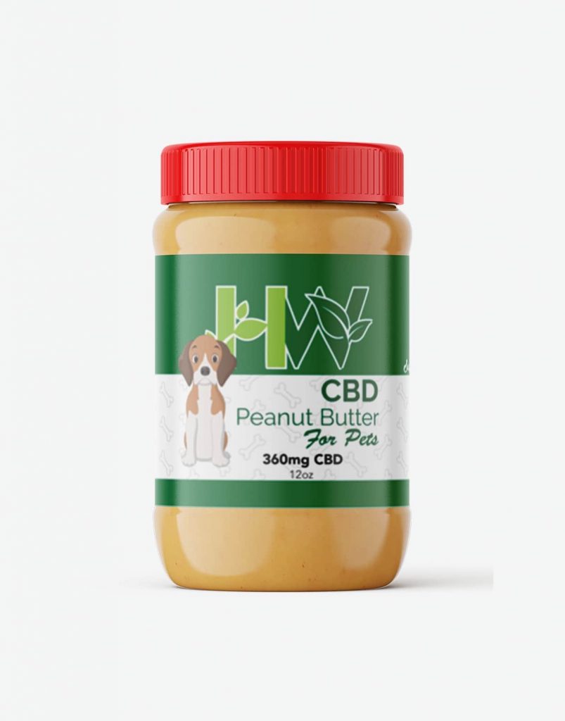 cbd pet peanut butter 360mg