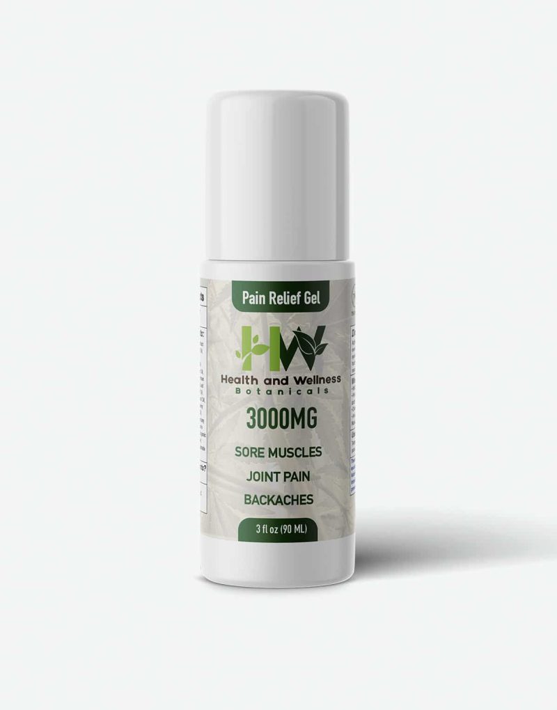 CBD Pain Relief Gel for Muscle Aches and Pain